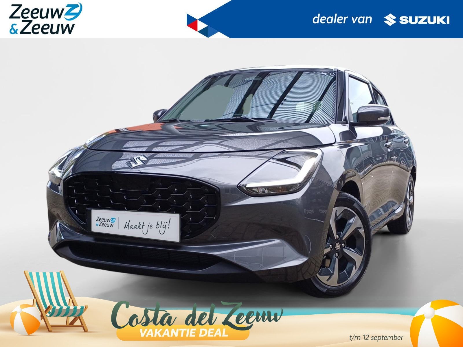 Suzuki Swift 1.2 Style | Actiekorting €2200,- | Beperkte v, 12 maanden, Stof, Euro 6, Bedrijf