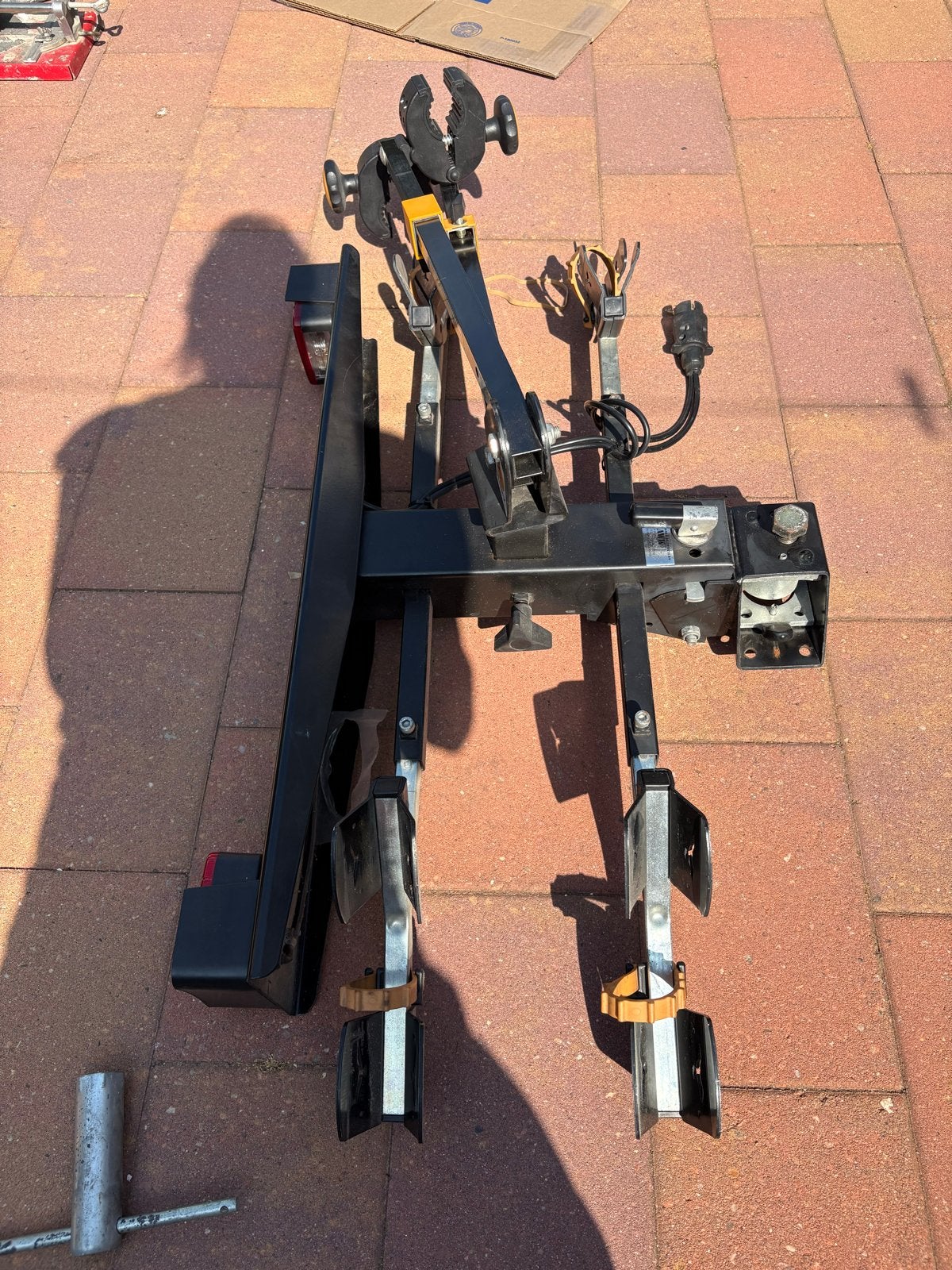 Hawk trekhaakdrager voor 2 fietsen, Ophalen, 2 fietsen, Gebruikt, Trekhaakdrager