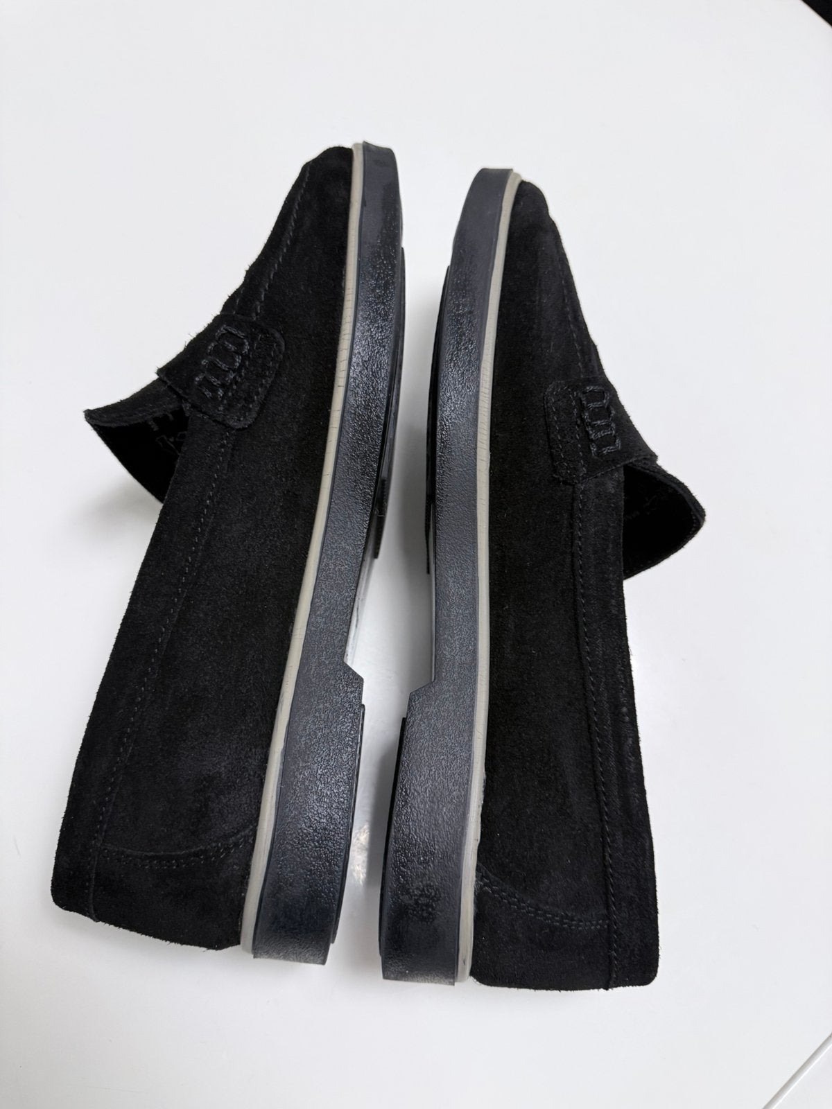 ANNA FIELD Loafer - Maat 40 - Zwart Suède, Ophalen of Verzenden, Zo goed als nieuw, Zwart, Instappers