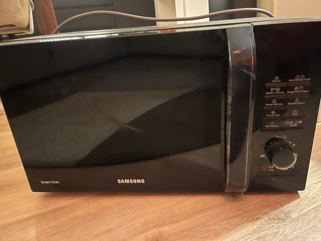 Samsung Smart Oven Combimagnetron - Zwart, Ophalen, Combimagnetron, Grill, Zo goed als nieuw