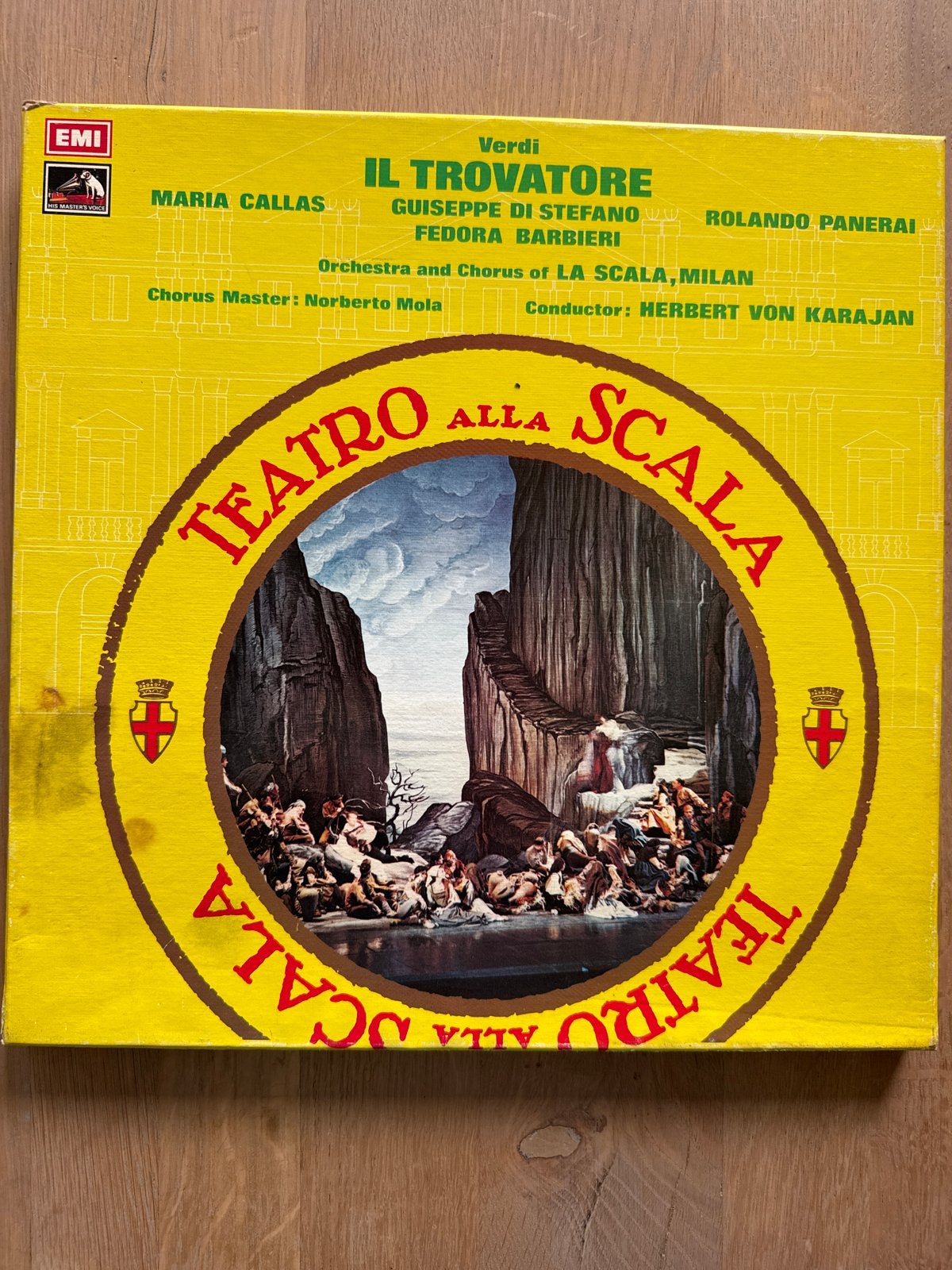Verdi - Il Trovatore - Maria Callas - EMI - Boxset, Boxset, Gebruikt, Verdi, Opera of Operette
