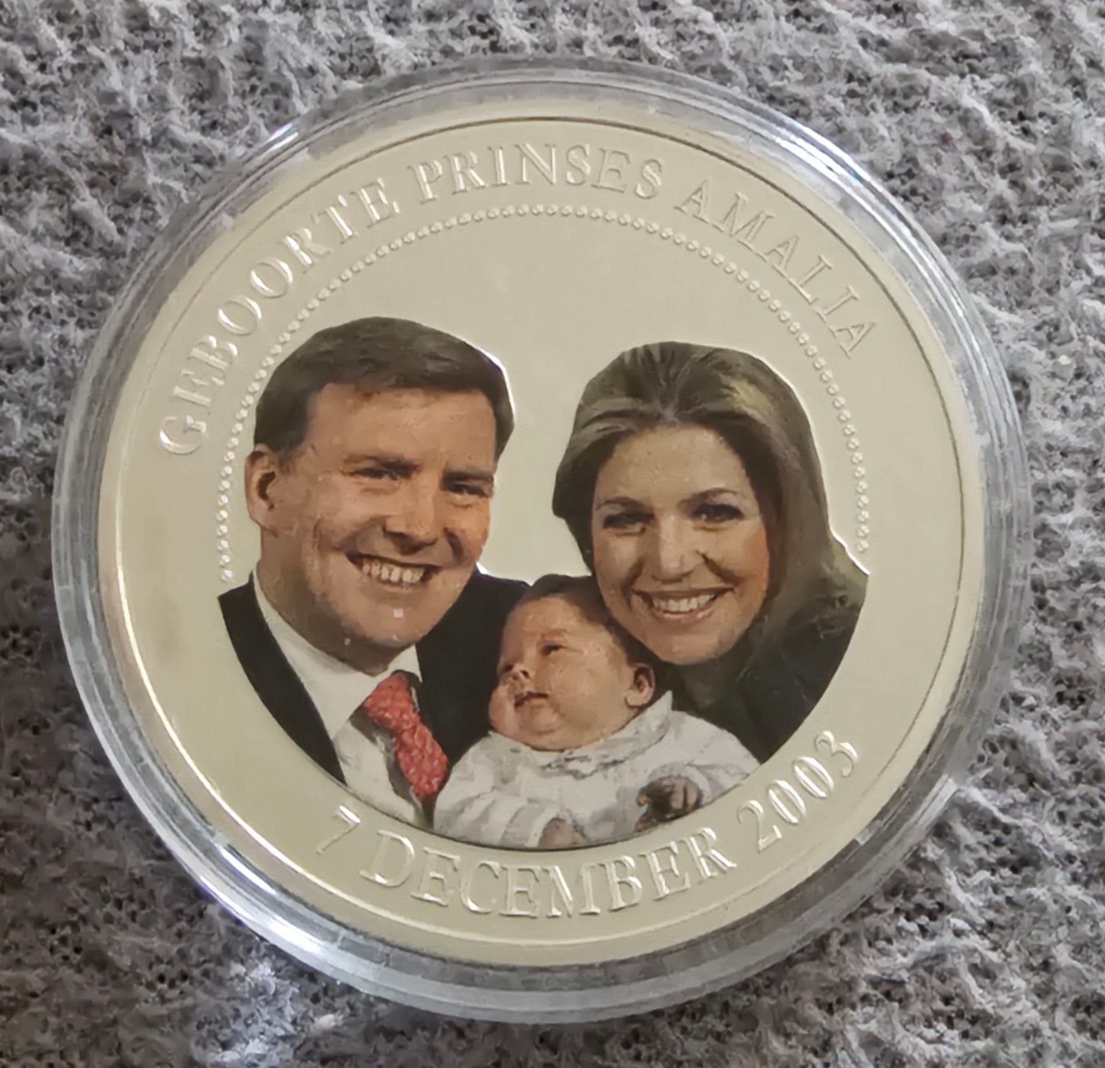 Munt Koning Willem-Alexander & Koningin Máxima, Postzegels en Munten, Munten | Nederland, Koningin Beatrix, Losse munt, Geboorte of Huwelijk