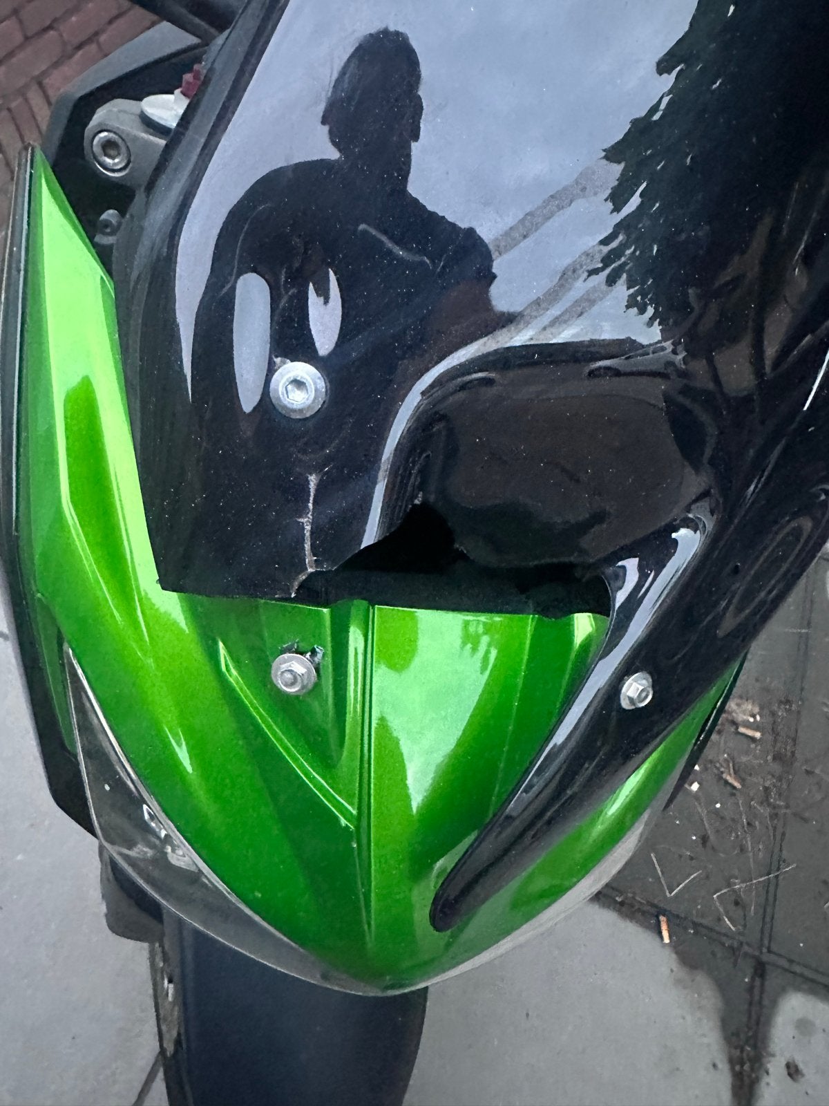 Kawasaki Z800 met motorschade, Sportuitlaat, 4 cilinders, Ophalen of Verzenden, Meer dan 35 kW
