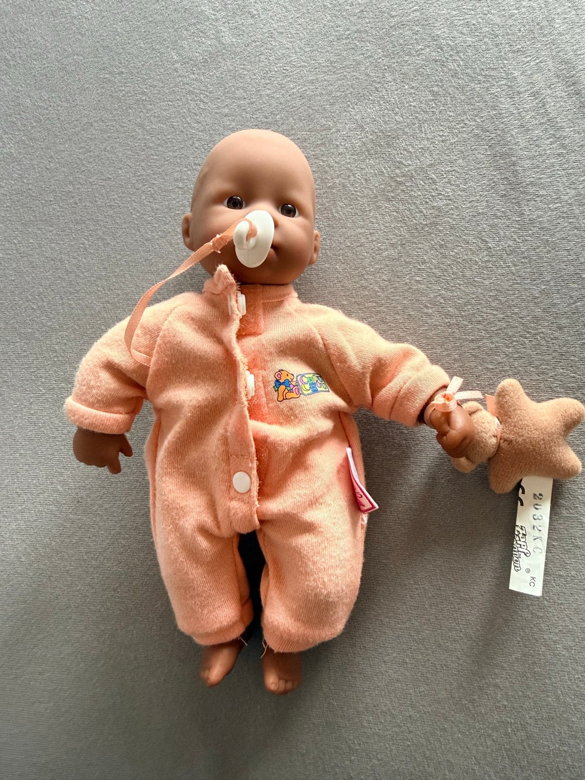 Leuke babypop met speen, Ophalen of Verzenden, Gebruikt, Babypop