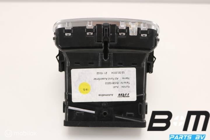 Luchtrooster achter Audi A3 8V 8V0819203, Gebruikt