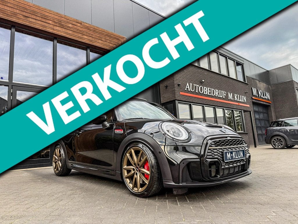 MINI 3-Deurs 2.0 John Cooper Works JCW Pack F1 aut 231pk Bla, Auto's, Mini, Bedrijf, Te koop, John Cooper Works, ABS, Achteruitrijcamera
