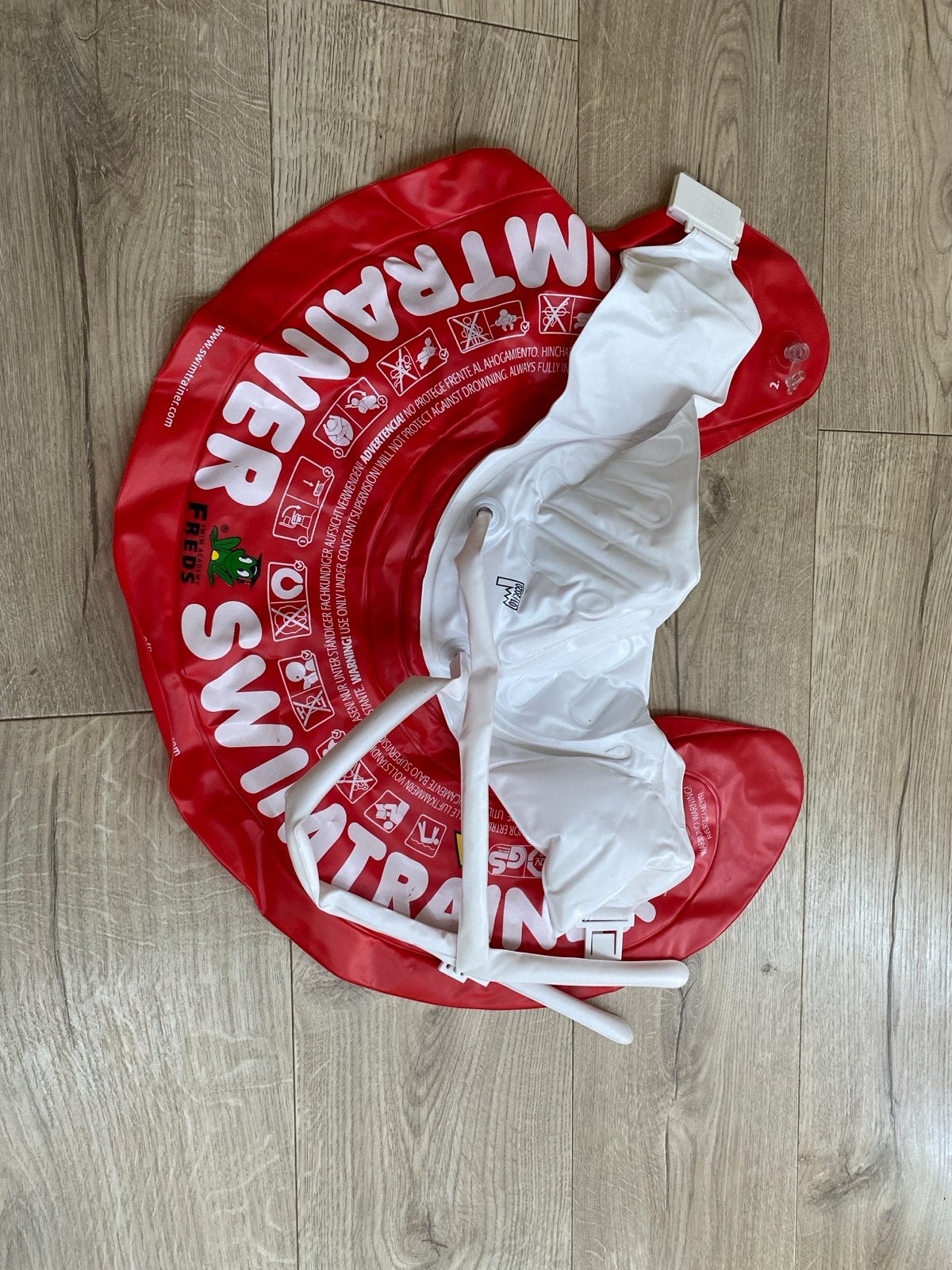 FRED's Swimtrainer Classic Rood - Zwemhulp voor baby's, Ophalen, Gebruikt