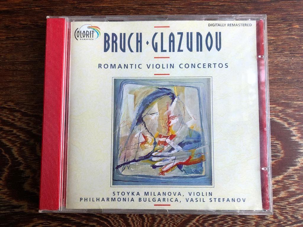 xx Bruch - Glazunov - Romantic Violin Concertos / Stefanov, Ophalen of Verzenden, Romantiek, Zo goed als nieuw, Orkest of Ballet
