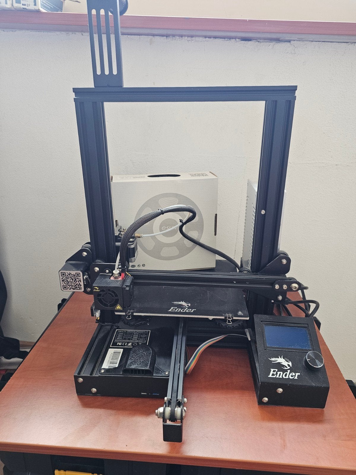 Ender 3 3D-printer inclusief 1kg zwart filament, Ophalen, Gebruikt, Ender, Filament