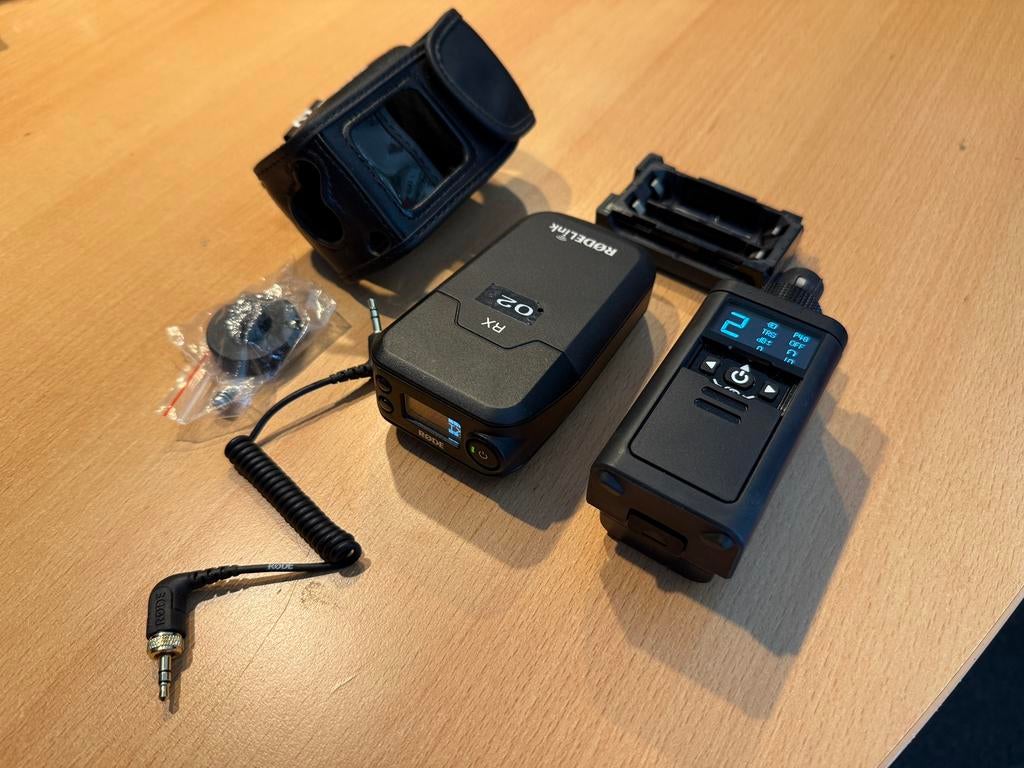 RØDELink Newsshooter Kit - XLR plug-on + RX, Ophalen of Verzenden, Gebruikt, Audio