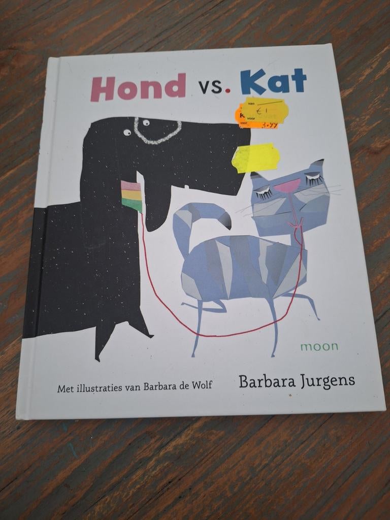 Hond vs. Kat, Boeken, Ophalen of Verzenden, Zo goed als nieuw, Barbara Jurgens