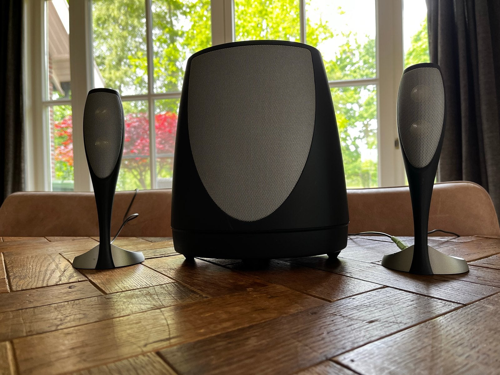 Harman Kardon SoundSticks III 2.1 Speakerset, Audio, Tv en Foto, Luidsprekers, Zo goed als nieuw, Complete surroundset, Minder dan 60 watt