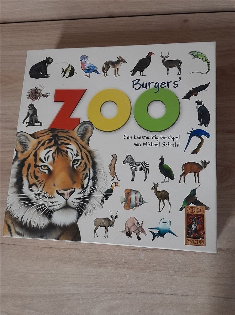 Burgers zoo - 999 games - s5395, Verzenden, Zo goed als nieuw