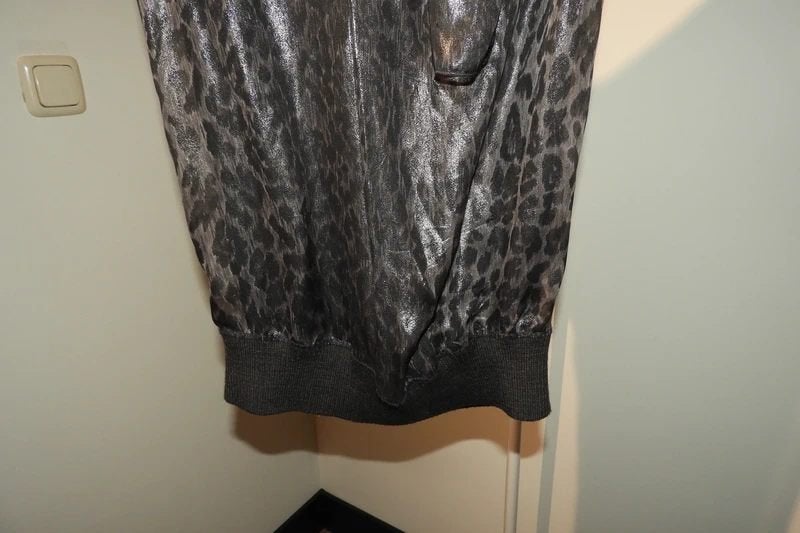 Dolce & Gabbana top tuniek zijde voorkant jaguar wol rug 36, Dolce & Gabbana, Verzenden, Zo goed als nieuw, Maat 36 (S)