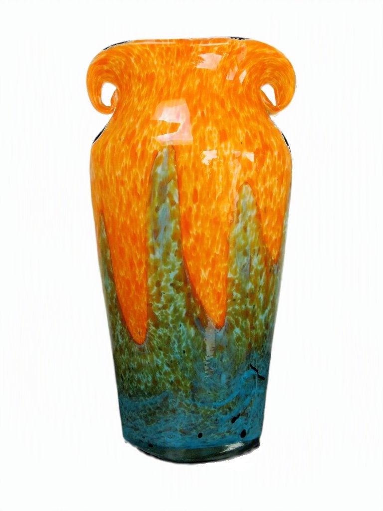 Magnifieke Art Deco vaas Schneider, Ophalen