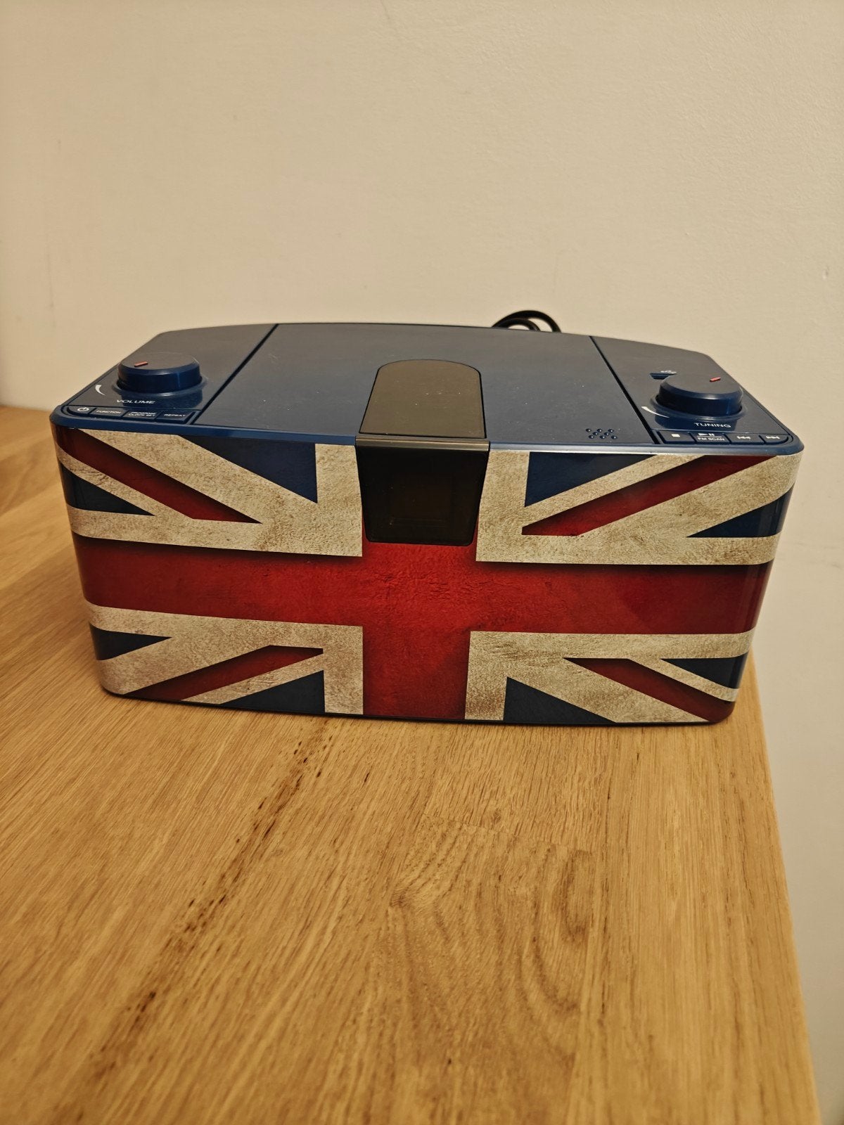 Draagbare Radio/CD-speler met Union Jack design, Ophalen