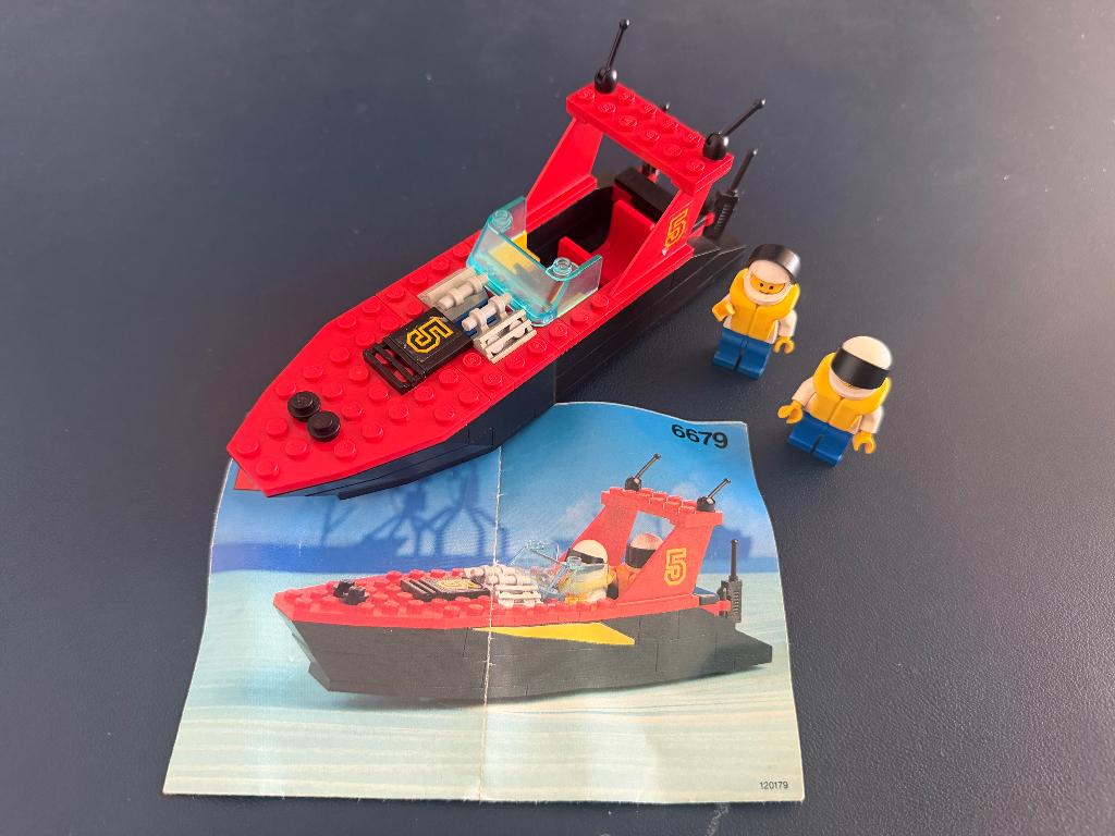 Lego 6679 Dark Shark, Ophalen of Verzenden, Gebruikt, Complete set, Lego