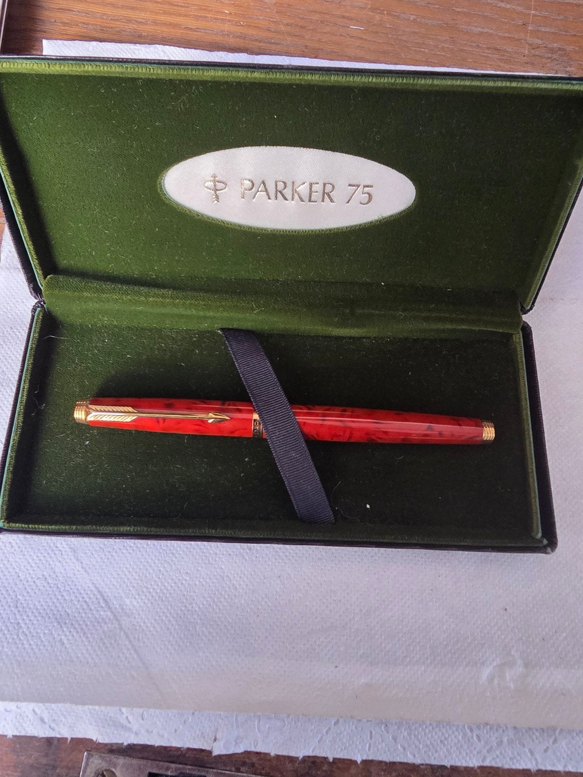 Parker 75 Vulpen Laque, Parker, Met doosje, Ophalen of Verzenden, Zo goed als nieuw