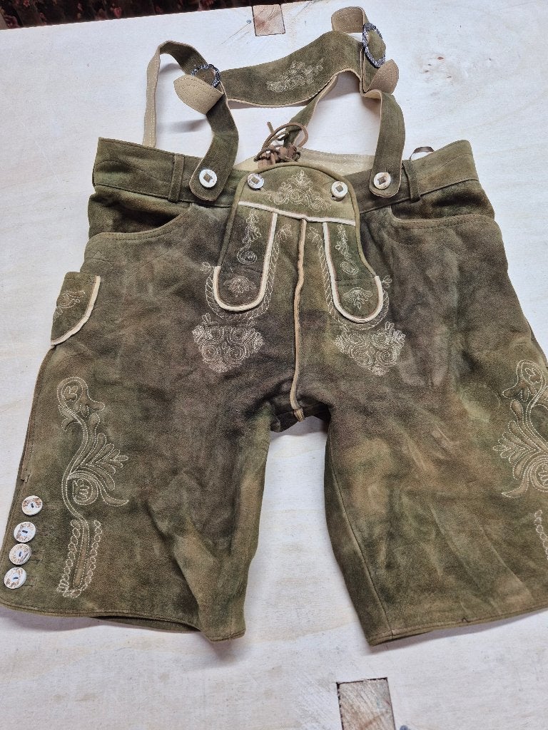 Lederhosen Oktoberfeest, maat 54, Maat 52/54 (L), Lekra, Ophalen of Verzenden, Kleding