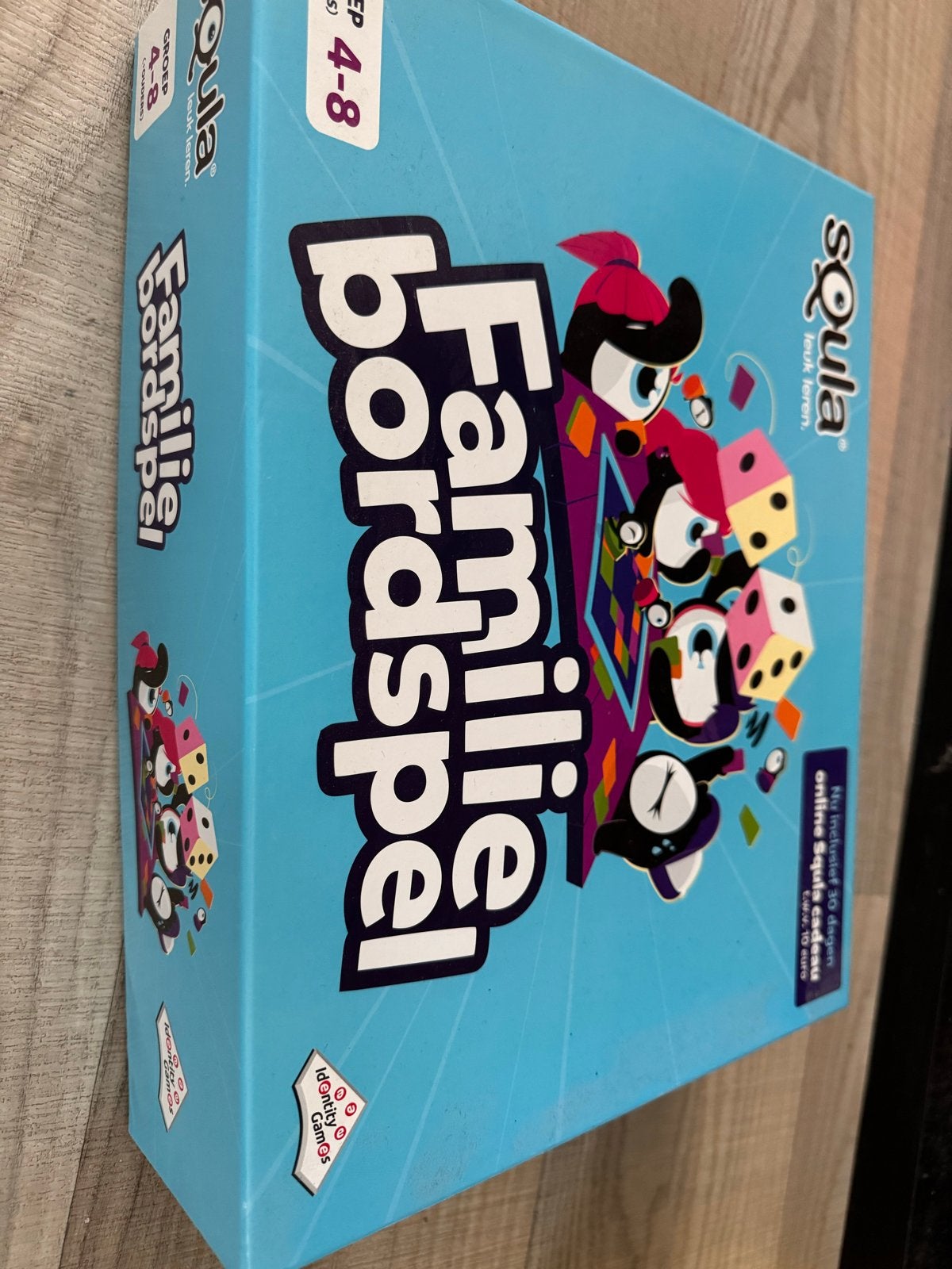 Squala Familie Bordspel - Leuk Leren!, Drie of vier spelers, Ophalen, Nieuw