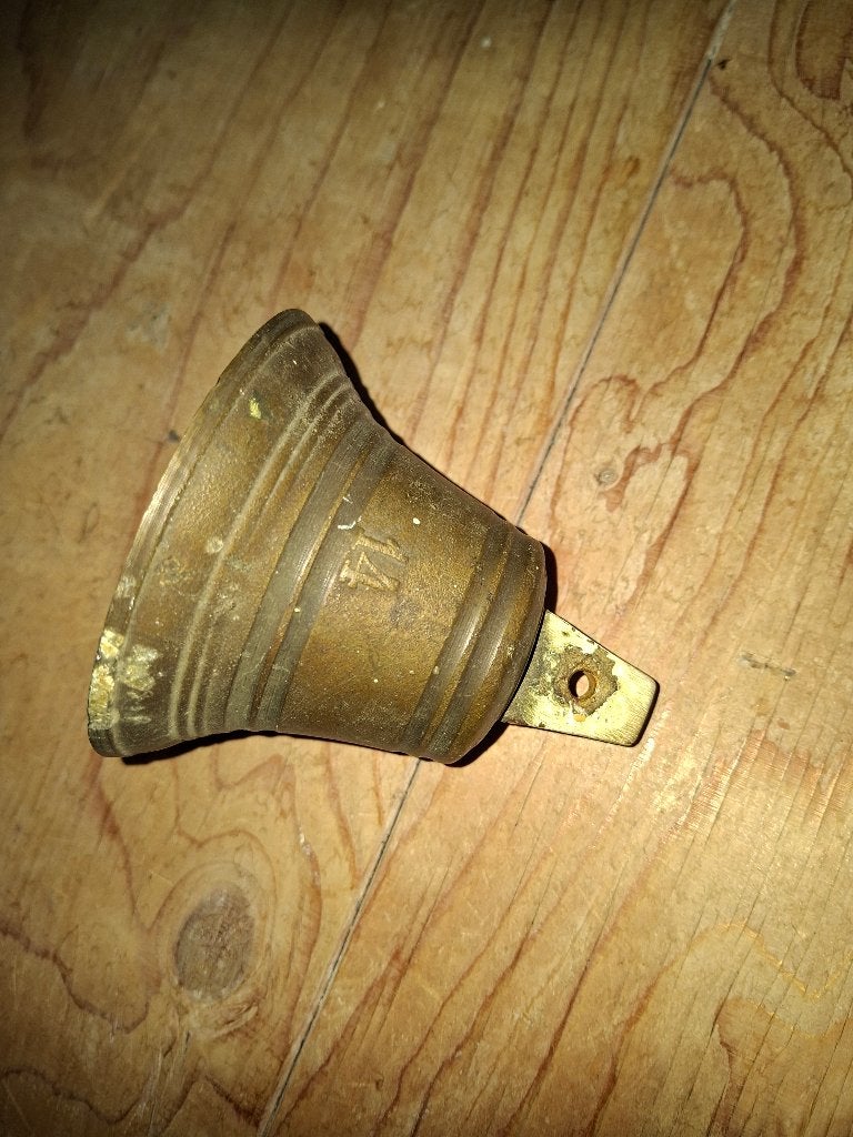 Koperen trekbel, Ophalen of Verzenden, Gebruikt, Draadloos