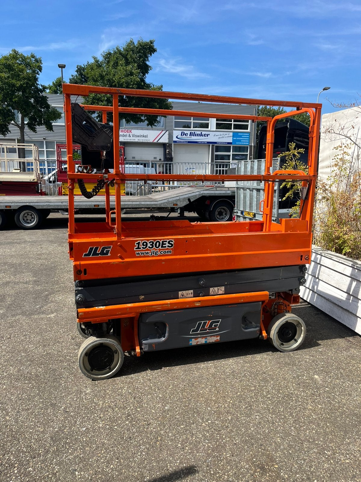 Schaarhoogwerker JLG 1930 ES  werkhoogte 7,72 m 2016!, Ophalen of Verzenden, JLG, Info@jlg.nl, JLG EMEA BV Polaris Avenue 63 2132 JH Hoofddorp
