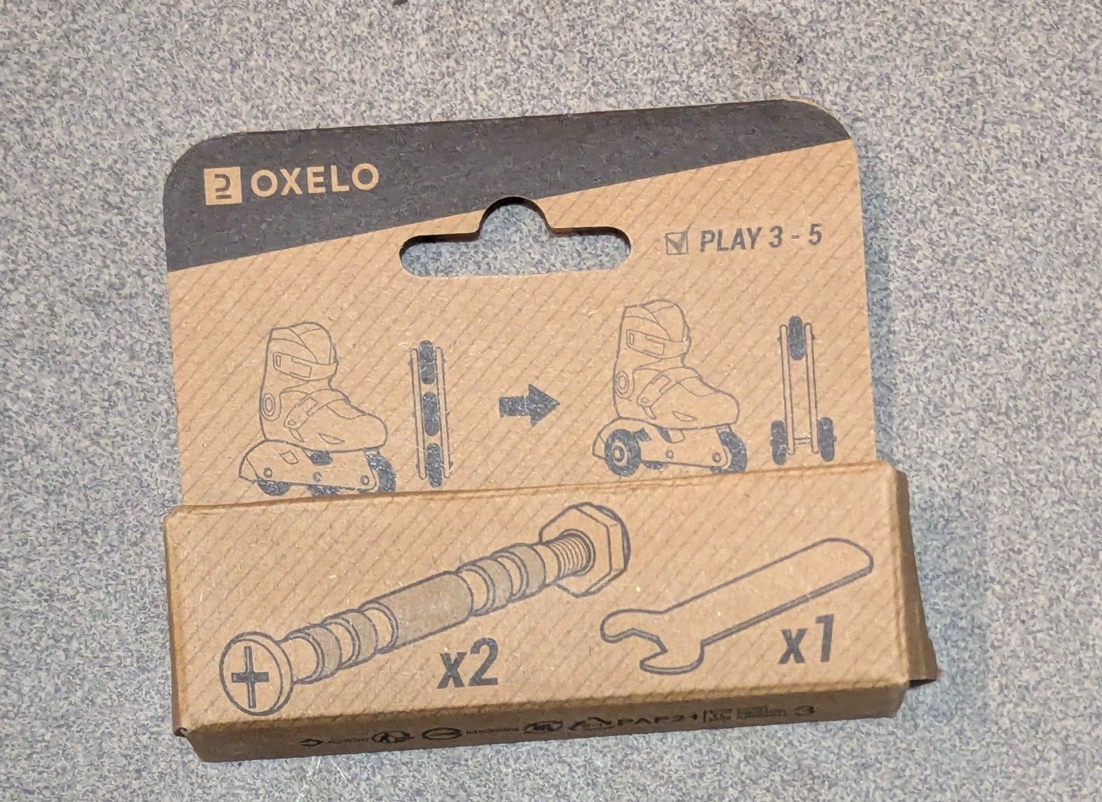 oxelo skeeler driewieler schroeven, Sport en Fitness, Skeelers, Ophalen of Verzenden, Nieuw, Overige merken