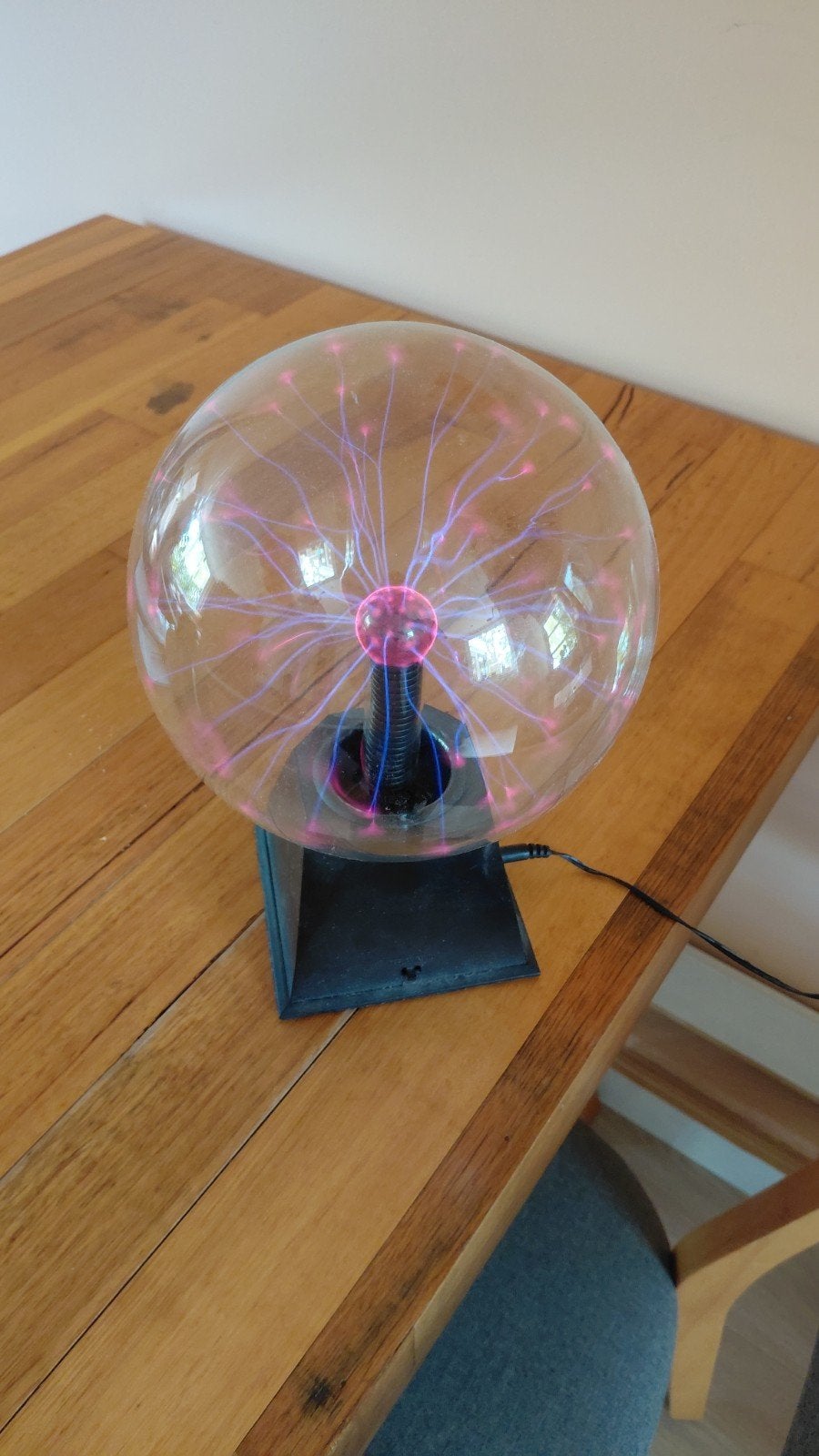 Plasma Bol Lamp - Interactieve Lichtshow, Huis en Inrichting, Ophalen, Meerkleurig, Zo goed als nieuw, Modern