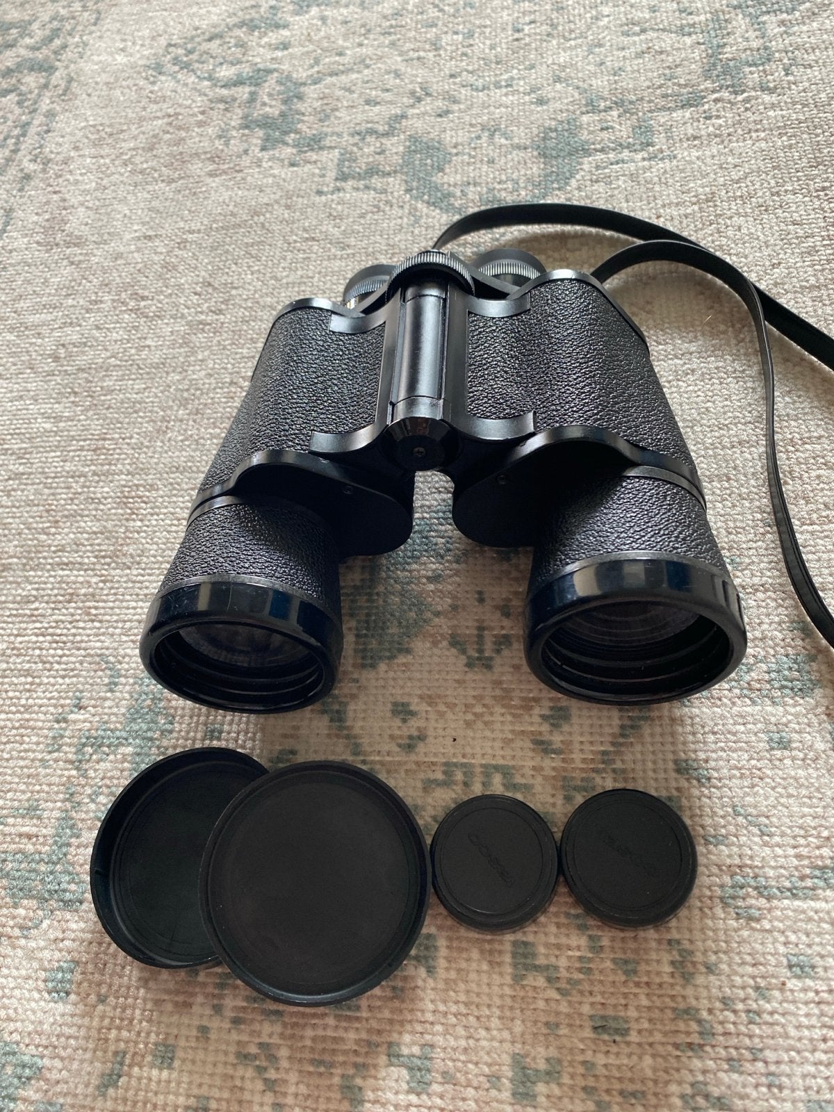 Vintage Tasco Verrekijker 12x50mm - Fully Coated Optics, Gebruikt, 12 tot 20x, Met hoes of tas, Porro (met knik)