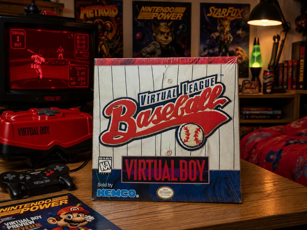 Virtual Boy - Virtual League Baseball - USA Sealed, Spelcomputers en Games, 1 speler, Nieuw, Ophalen of Verzenden, Vanaf 3 jaar