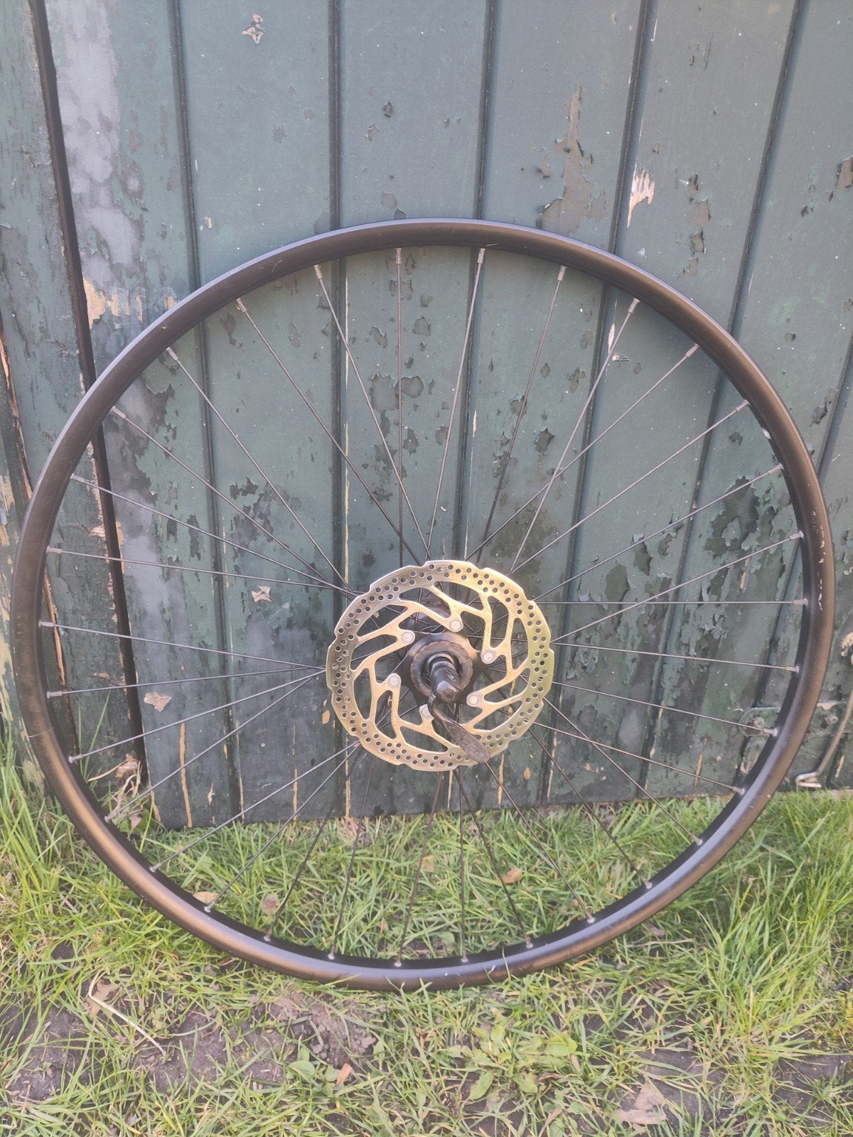 27,5 Inch Voorwiel + Extra Velg, Fietsen en Brommers, Fietsonderdelen, Ophalen, Gebruikt, Wiel, Shimano