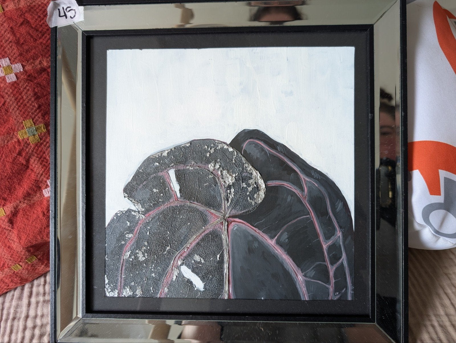 Anthurium Kunstwerk, Ophalen of Verzenden