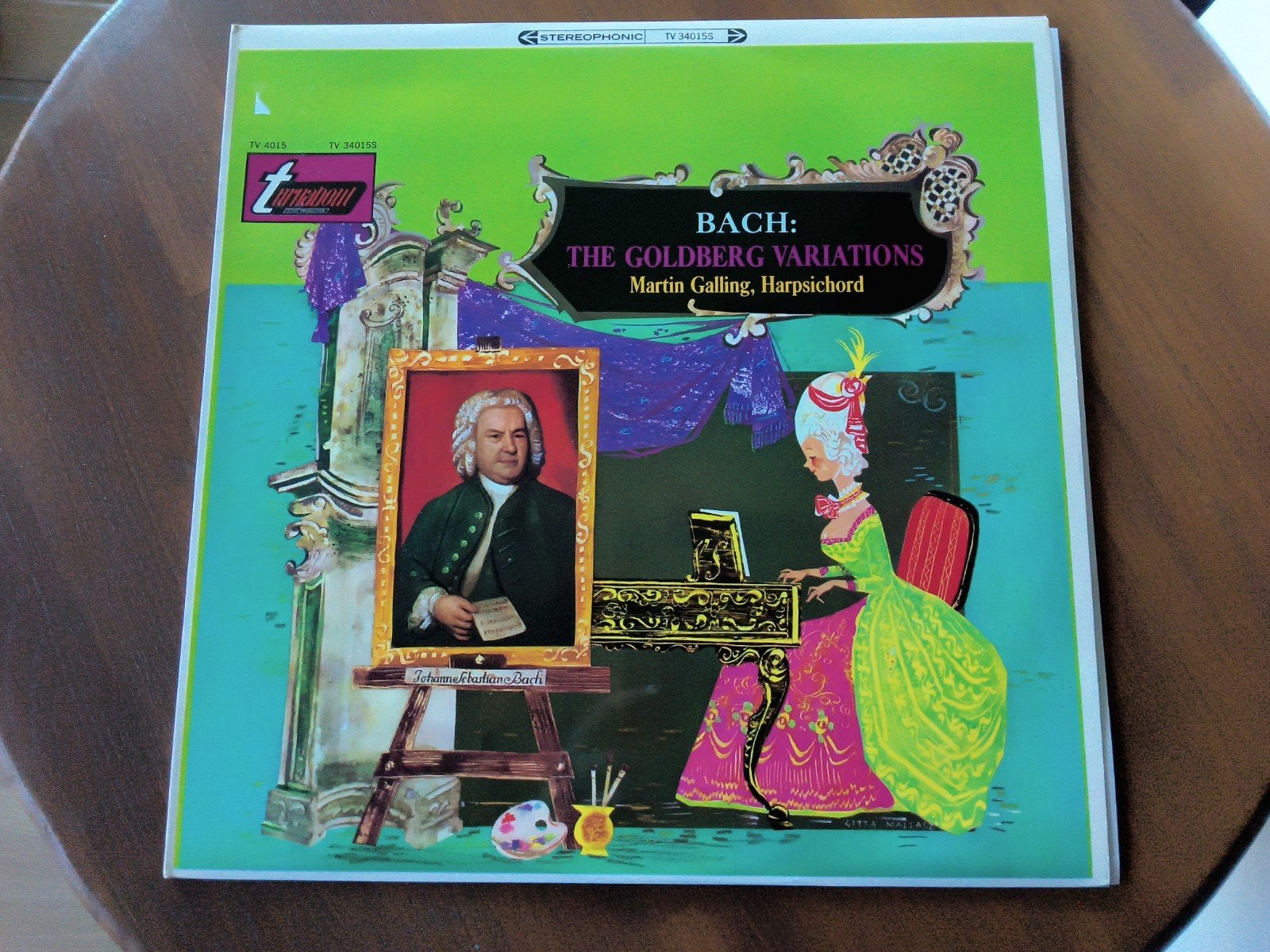 Bach: The Goldberg Variations - Martin Galling (Harpsichord), Ophalen, Kamermuziek, Gebruikt, Barok