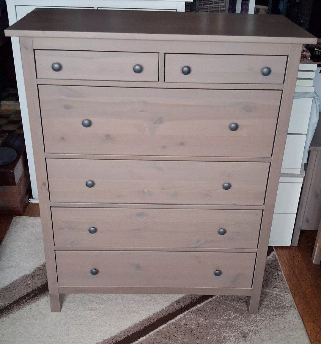 IKEA HEMNES ladekast met 6 laden, Ophalen, Grenenhout, Scandinavisch, Landelijk