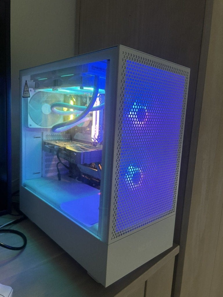 Gaming pc wit high end compleet!, Computers en Software, Desktop Pc's, Met monitor, Custom Build, Ophalen of Verzenden, Zo goed als nieuw