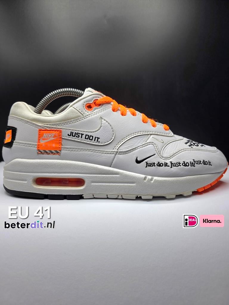 Nike Air Max 1 Just Do It 'White'
Maat: 41, Nike air max, Wit, Ophalen of Verzenden, Nike
