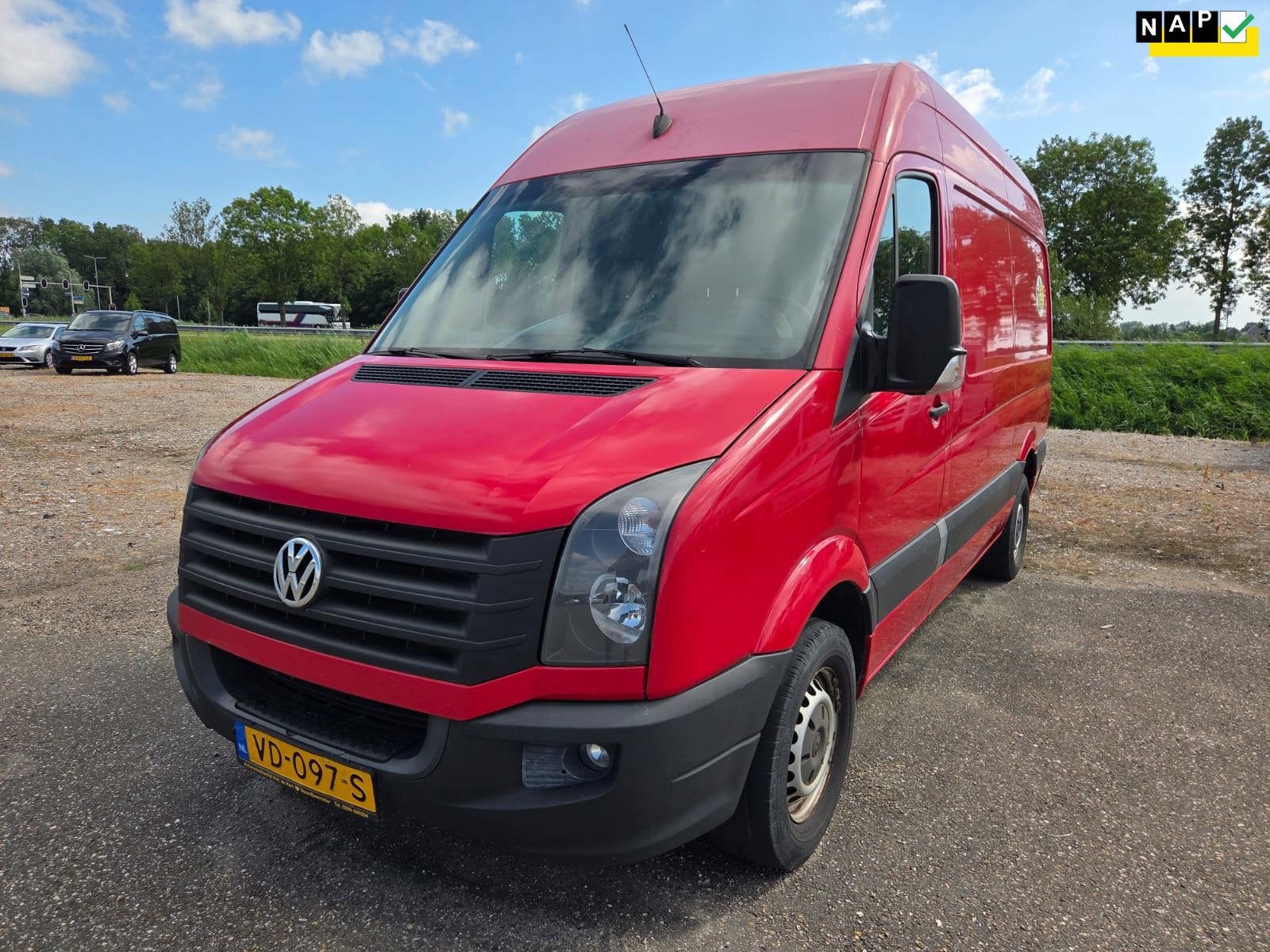 Volkswagen Crafter 35 2.0 TDI 140PK L2H3 BM AIRCO 2013!, Auto's, Bestelauto's, Euro 5, Achterwielaandrijving, Gebruikt, Bedrijf