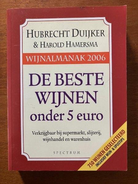 De beste wijnen onder 5 euro - Hubrecht Duijker, H. Hamersma, Verzenden, Gelezen, Overige typen