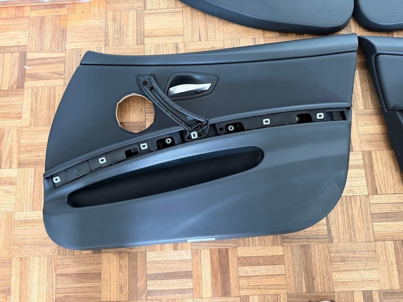 Leren deurpanelen BMW E91 - Uitstekende staat, Auto-onderdelen, Interieur en Bekleding, Ophalen, Gebruikt, BMW