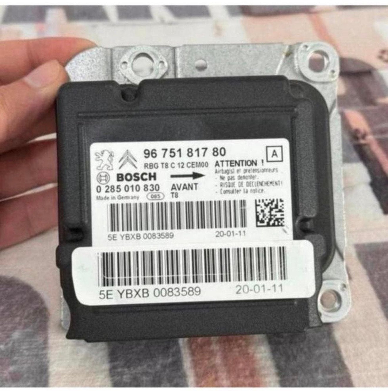 Peugeot 5008 3008 Airbag module 9675181780 0285010830 nieuw, Nieuw, M, Ophalen of Verzenden, M