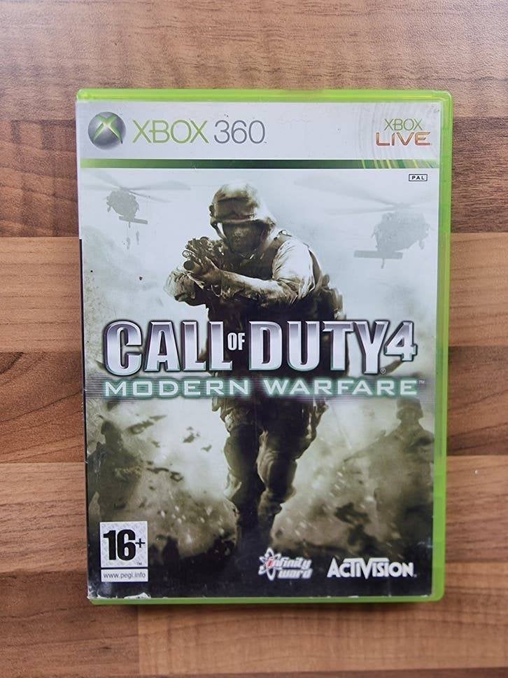 Call of duty 4 - Geen boekje, Spelcomputers en Games, Games | Xbox 360, Vanaf 18 jaar, Shooter, 1 speler, Ophalen of Verzenden