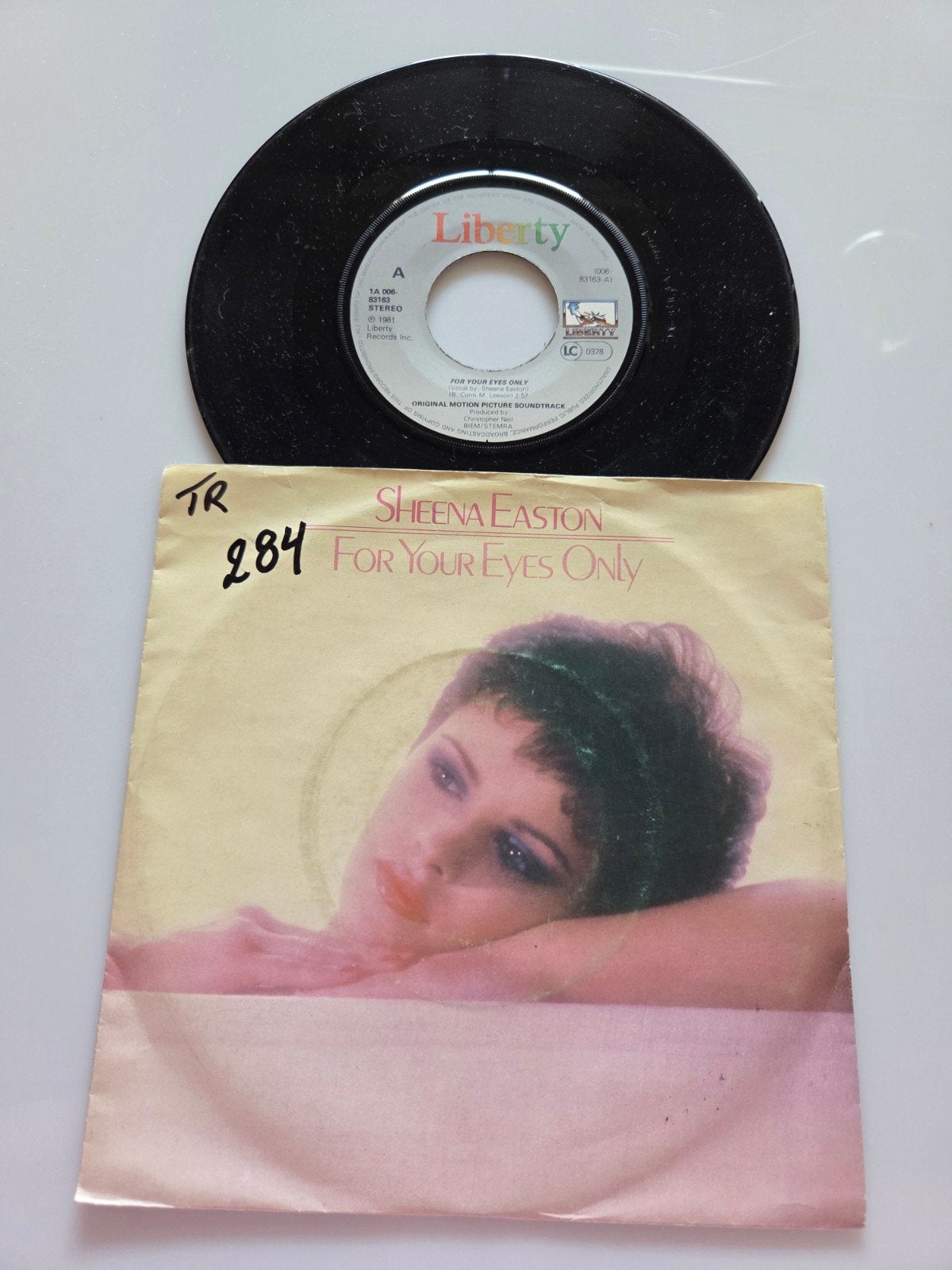 Sheena Easton - For your eyes only, Ophalen of Verzenden, Gebruikt, 7 inch, Filmmuziek en Soundtracks