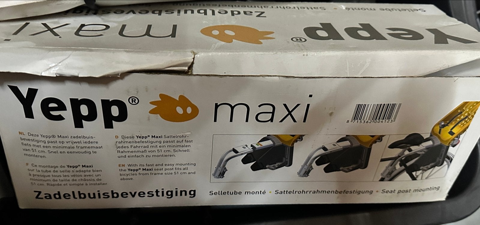 Thule Yepp Maxi kinderzitje - Achterzitje fiets, Ophalen, Thule