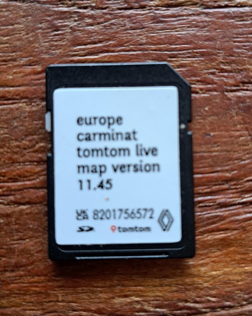 TomTom Live Europa Kaartversie 11.45 voor Carminat renault, Ophalen of Verzenden, Gebruikt