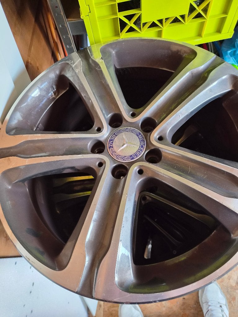 Velgen 18 inch Mercedes glc 350e 2016, Ophalen, 18 inch, Gebruikt, Velg(en)