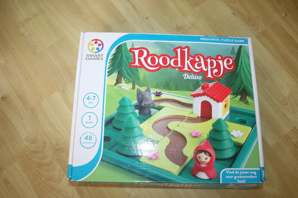 Smart Games Roodkapje Deluxe - zonder prentenboekje, Ophalen of Verzenden, Zo goed als nieuw