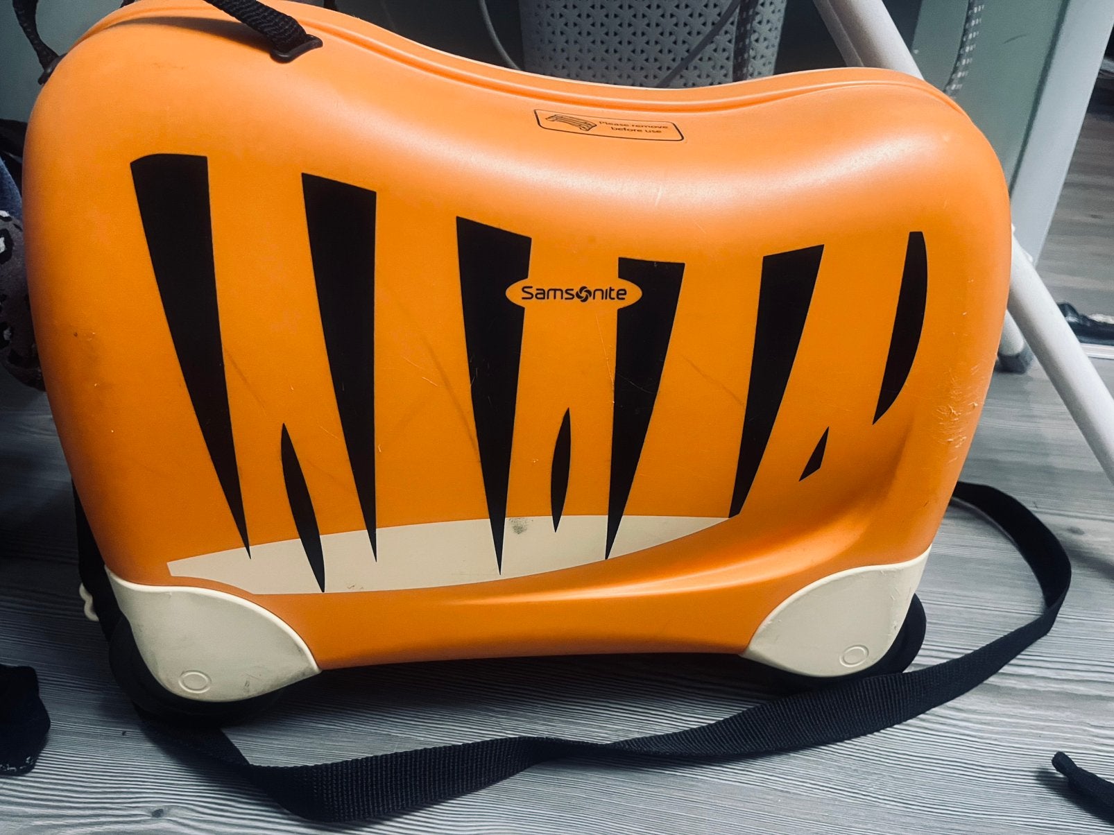 Kinder koffer van samsonite, Ophalen, Zo goed als nieuw, Hard kunststof, Minder dan 50 cm