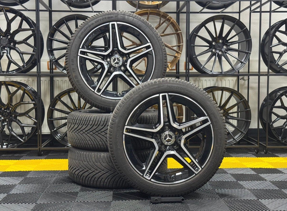 18 Inch 5x112 Gebruikte Originele Mercedes A/B/CLA Klasse, Auto-onderdelen, Ophalen, 18 inch, Gebruikt, Banden en Velgen
