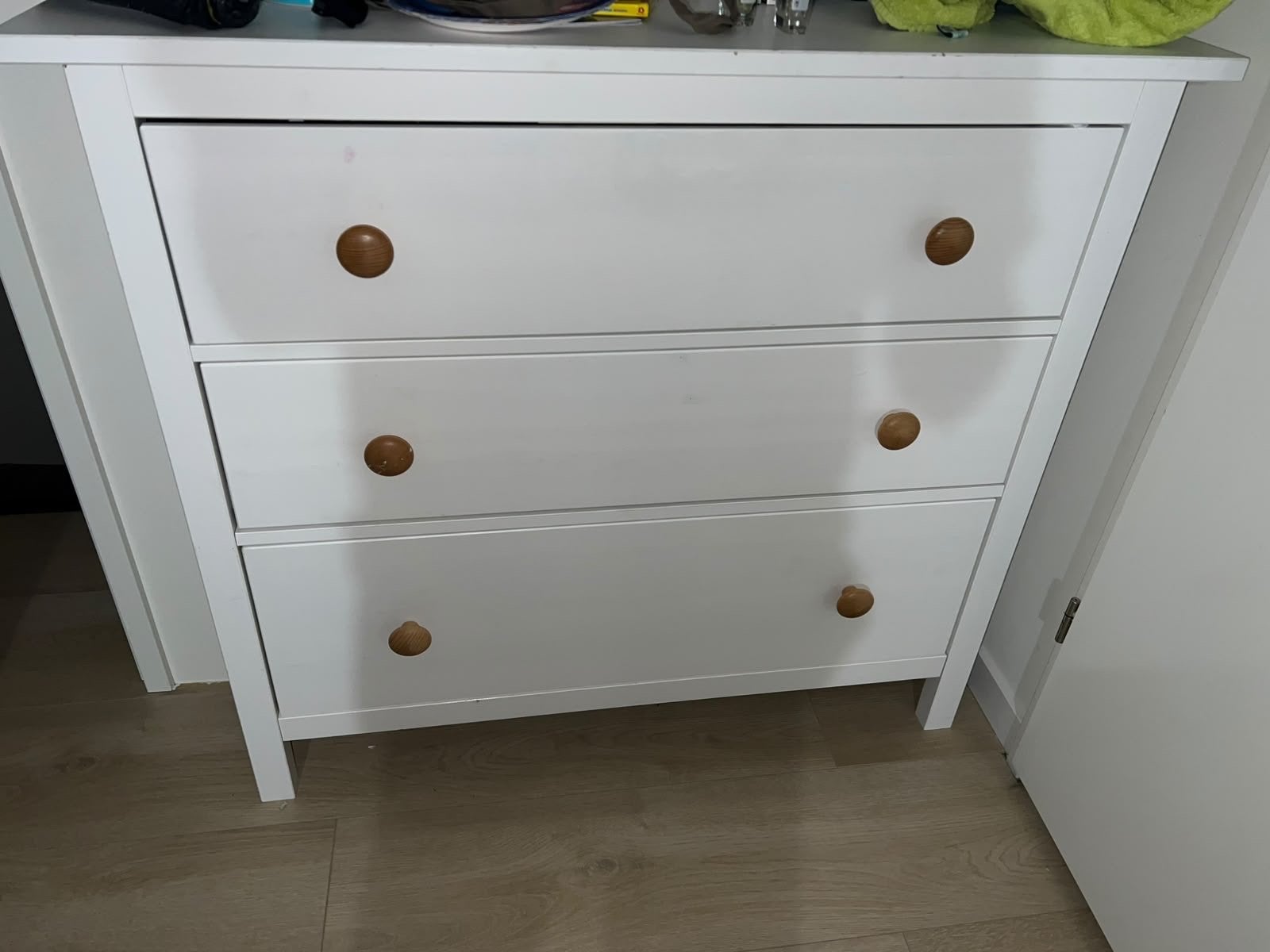 Ikea ladekast met 3 laden, Ophalen, Gebruikt, 100 tot 150 cm, 50 tot 100 cm