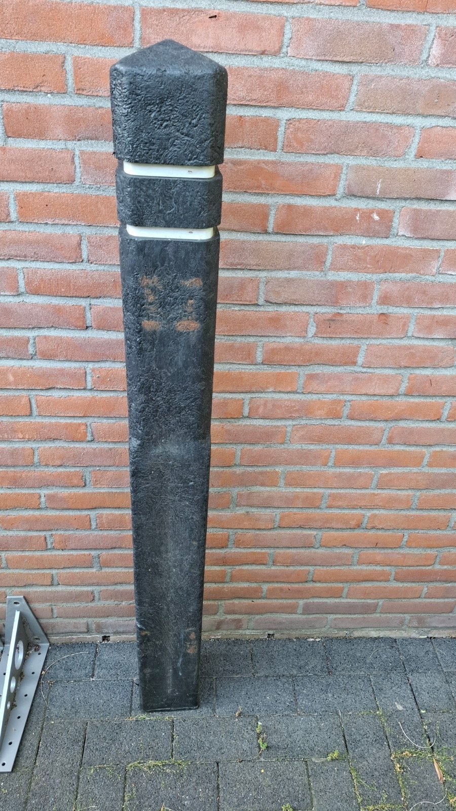 Diamantkoppaal, afzetpaal, anti parkeerpaal, Ophalen of Verzenden, Minder dan 180 cm, Palen